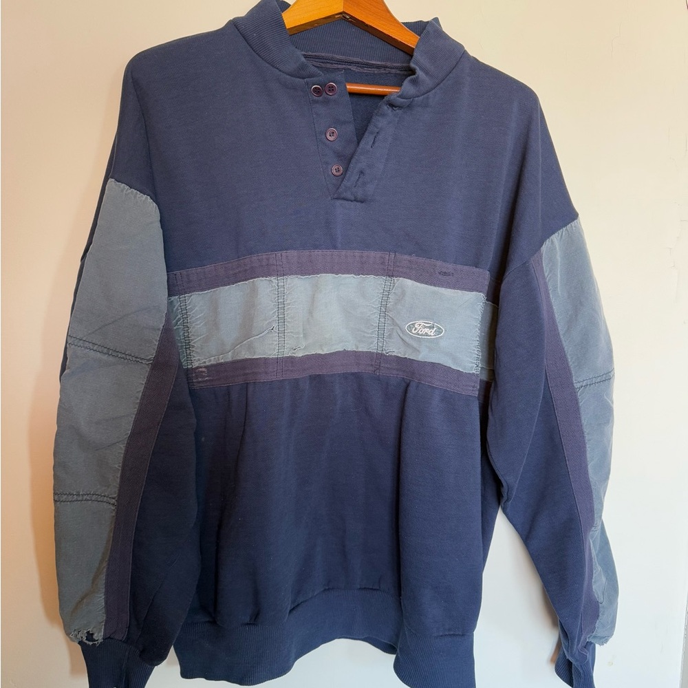 Ford Blue and Gray Sweatshirt